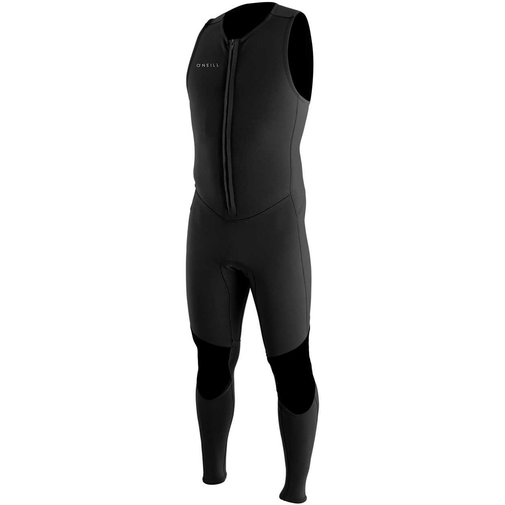 2026 O'Neill Reactor II 1.5mm Neoprene Front Zip Long John Wetsuit 5047 - Black